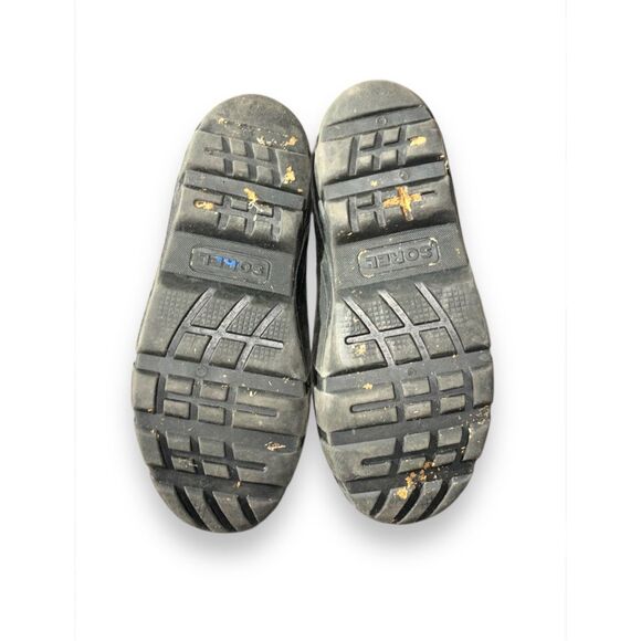 Sorel Big Kids Black Flurry Waterproof TP Insulated Boots sz 5 Washable Liner Ru - Picture 5 of 8